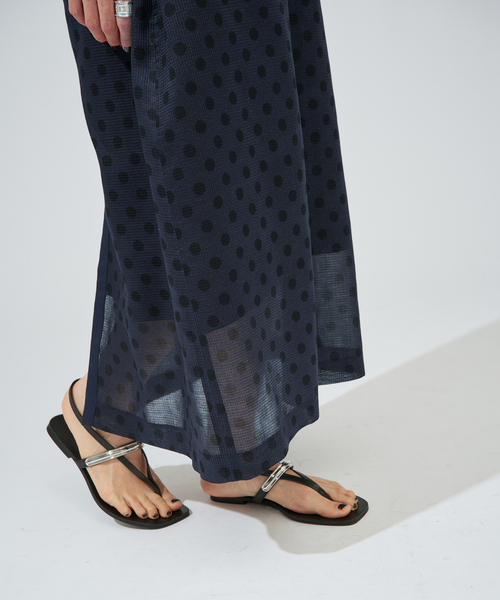 VERMEIL par iena（ヴェルメイユパーイエナ）の「ドットコクーンスカート（スカート・レディース・ブラウン/ネイビー・38/36）」の18枚目の写真