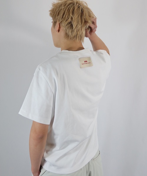 SELAN(セラン)の「【ユニセックス】SLOW MORNING GOOD DAY半袖Tシャツ(Tシャツ/カットソー・メンズ・ネイビー/グレー/ホワイト・MEDIUM/LARGE)」の6枚目の写真