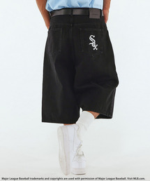 SPIRALGIRL（スパイラルガール）の「【MLB】Baggy Jean Shorts（デニムパンツ）」