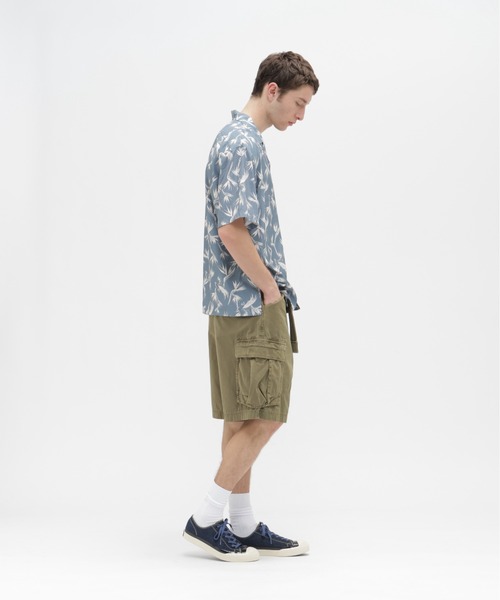 AVIREX(アヴィレックス)の「ALOHA SHIRT "BIRD OF PARADISE FLOWER" / アロハシャツ ”極楽鳥花” / AVIREX / アヴィレックス(シャツ/ブラウス・メンズ・サックスブルー/ブラック・MEDIUM/XX-LARGE/X-LARGE/LARGE)」の16枚目の写真