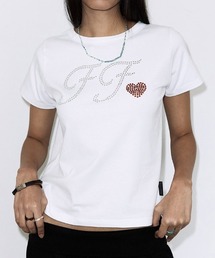A'GEM/9 × .kom 『FANCY CLUB/ファンシークラブ』GLINT FF TEE/グリントFF半袖Tシャツ