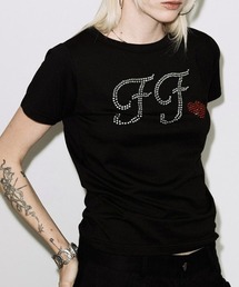 A'GEM/9 × .kom 『FANCY CLUB/ファンシークラブ』GLINT FF TEE/グリントFF半袖Tシャツ