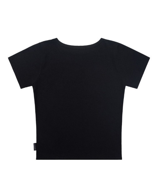 FANCY CLUB（ファンシークラブ）の「A'GEM/9 × .kom 『FANCY CLUB/ファンシークラブ』GLINT FF TEE/グリントFF半袖Tシャツ（Tシャツ/カットソー・レディース・ホワイト/ブラック・FREE）」の15枚目の写真