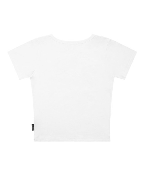 FANCY CLUB（ファンシークラブ）の「A'GEM/9 × .kom 『FANCY CLUB/ファンシークラブ』GLINT FF TEE/グリントFF半袖Tシャツ（Tシャツ/カットソー・レディース・ホワイト/ブラック・FREE）」の19枚目の写真
