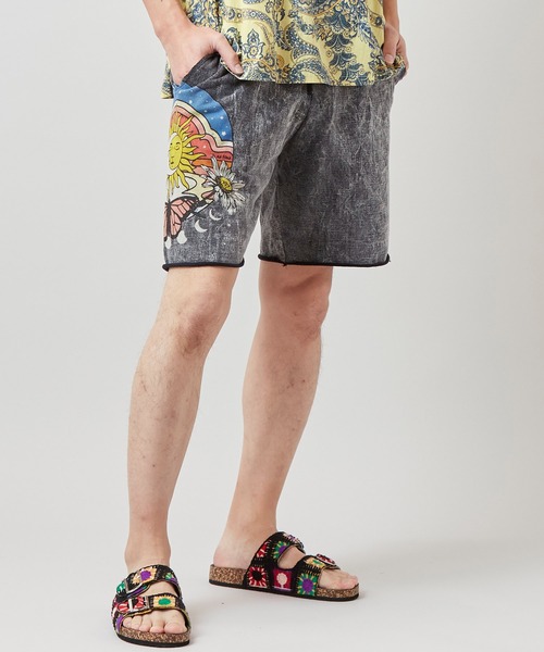 チャイハネ(チャイハネ)の「【チャイハネ】アシフロムMEN'Sハーフパンツ(その他パンツ・メンズ・ブラック/カーキ・FREE)」の7枚目の写真