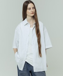SLICK | 【SLICK/スリック】Pin Stripe Regular Shirt/ピンストライプレギュラーカラーシャツ(シャツ/ブラウス)