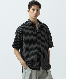 【SLICK/スリック】Pin Stripe Regular Shirt/ピンストライプレギュラーカラーシャツ