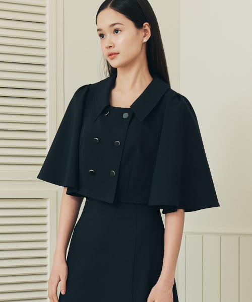 ZEROSTREET（ゼロストリート）の「[2カラー] マーメイドケープジャケット（その他アウター・レディース・ネイビー/Beige・MEDIUM/SMALL/LARGE）」の6枚目の写真