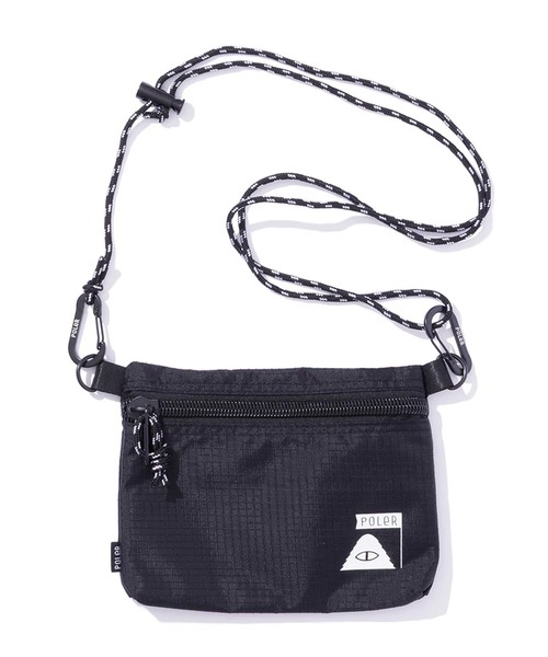 POLeR(ポーラー)の「POLeR/ポーラ ショルダーバッグ STUFFABLE POUCH 261MCV0098(ショルダーバッグ・メンズ・カモフラージュ/ブラック・FREE)」の1枚目の写真