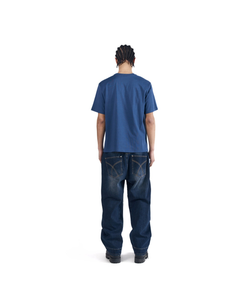 AAKAM（アーカム）の「AKM Curved Denim Pants (Blue)（デニムパンツ・レディース・その他・1/2）」の18枚目の写真