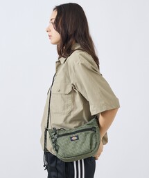 【DICKIES/ディッキーズ】DK ATHLETIC QUICK GRID / 格子柄ミニショルダーバッグ / ユニセックス