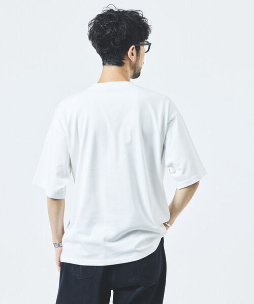 FREAK'S STORE(フリークスストア)の「限定展開 SuperCool/スーパークール クルーネック Tシャツ(Tシャツ/カットソー・メンズ・チャコールグレー/ホワイト/ネイビー/ブラック・SMALL/LARGE/MEDIUM)」の16枚目の写真