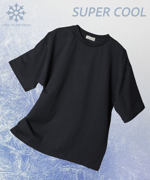 FREAK'S STORE(フリークスストア)の「限定展開 SuperCool/スーパークール クルーネック Tシャツ(Tシャツ/カットソー・メンズ・チャコールグレー/ホワイト/ネイビー/ブラック・SMALL/LARGE/MEDIUM)」の21枚目の写真