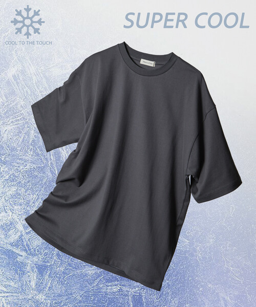 FREAK'S STORE(フリークスストア)の「限定展開 SuperCool/スーパークール クルーネック Tシャツ(Tシャツ/カットソー・メンズ・チャコールグレー/ホワイト/ネイビー/ブラック・SMALL/LARGE/MEDIUM)」の19枚目の写真