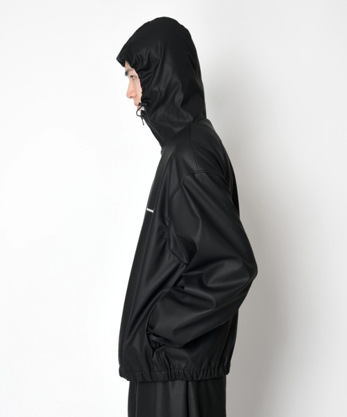 SUPERTHANKS（スーパーサンクス）の「ワンポイントウインドブレーカーWindbreaker（ブルゾン・メンズ・ブラック系その他/ブラック系その他2・M/S/L）」の13枚目の写真