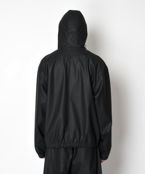 SUPERTHANKS（スーパーサンクス）の「ワンポイントウインドブレーカーWindbreaker（ブルゾン・メンズ・ブラック系その他/ブラック系その他2・M/S/L）」の14枚目の写真