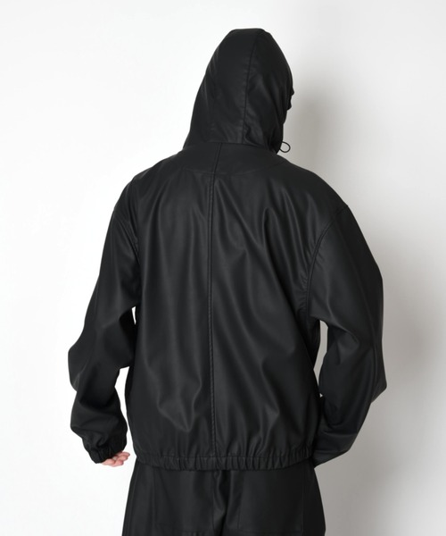 SUPERTHANKS（スーパーサンクス）の「ワンポイントウインドブレーカーWindbreaker（ブルゾン・メンズ・ブラック系その他/ブラック系その他2・M/S/L）」の15枚目の写真