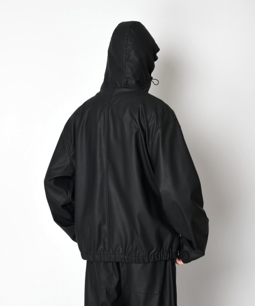 SUPERTHANKS（スーパーサンクス）の「ワンポイントウインドブレーカーWindbreaker（ブルゾン・メンズ・ブラック系その他/ブラック系その他2・M/S/L）」の16枚目の写真