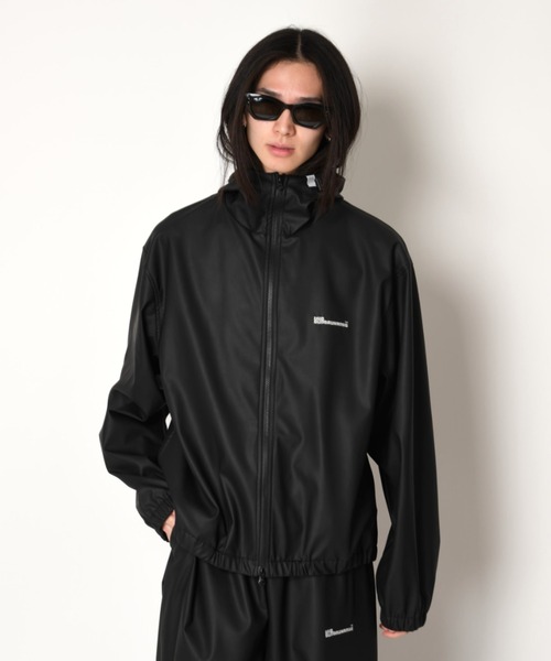 SUPERTHANKS（スーパーサンクス）の「ワンポイントウインドブレーカーWindbreaker（ブルゾン・メンズ・ブラック系その他/ブラック系その他2・M/S/L）」の12枚目の写真