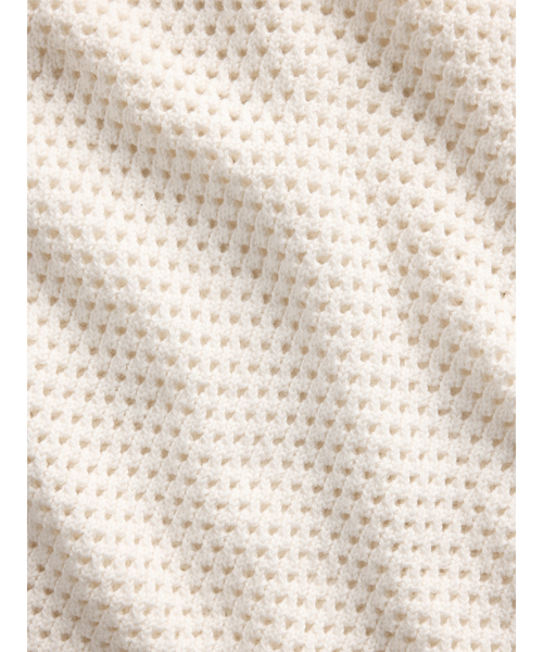 GAP(ギャップ)の「コットン100% クロシェ タンクトップ(ニット/セーター・レディース・アイボリー/ブラック・XS/S/M/L/XL/XXS)」の9枚目の写真