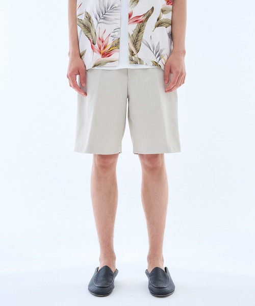 ESTNATION（エストネーション）の「ESTNATION / ポリエステル ツイルショーツ（その他パンツ・メンズ・ベージュ/ブラック・LARGE/MEDIUM）」の7枚目の写真