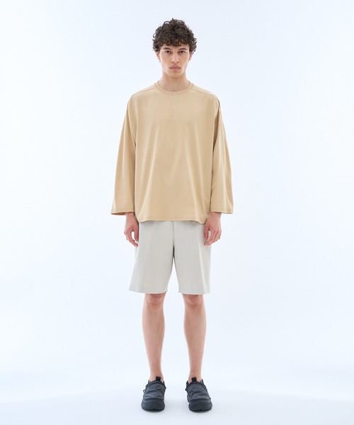 ESTNATION（エストネーション）の「ESTNATION / ポリエステル ツイルショーツ（その他パンツ・メンズ・ベージュ/ブラック・LARGE/MEDIUM）」の13枚目の写真
