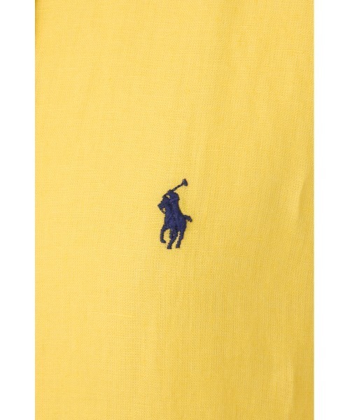 SHEL'TTER ORIGINAL（シェルターオリジナル）の「【POLO RALPH LAUREN】クラシック フィット リネン シャツ（シャツ/ブラウス・レディース・ブラック系その他/ダークブラウン/アイボリー/イエロー・MEDIUM）」の16枚目の写真