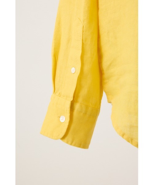 SHEL'TTER ORIGINAL（シェルターオリジナル）の「【POLO RALPH LAUREN】クラシック フィット リネン シャツ（シャツ/ブラウス・レディース・ブラック系その他/ダークブラウン/アイボリー/イエロー・MEDIUM）」の17枚目の写真