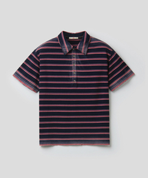 SUNSTRIPE POLO (PINK)