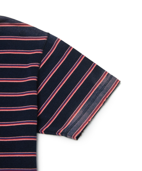 MMIC(エムエムアイシー)の「SUNSTRIPE POLO (PINK)(ポロシャツ・メンズ・その他・LARGE/MEDIUM)」の3枚目の写真