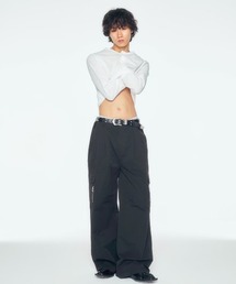 CS（シーエス）の「【CS】two tuck nylon cargo trousers / 【シーエス】ツータックナイロンカーゴトラウザーズ＜着用動画あり＞（カーゴパンツ）」