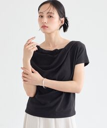 earth music&ecology | フレンチスリーフドレーププルオーバー(Tシャツ/カットソー)