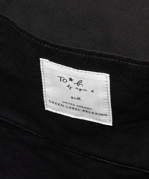 To b. by agnes b.(トゥービーバイアニエスベー)の「<To b. by agnes b.コラボ>トートバッグ(トートバッグ・レディース・ブラック/ブラウン・FREE)」の15枚目の写真