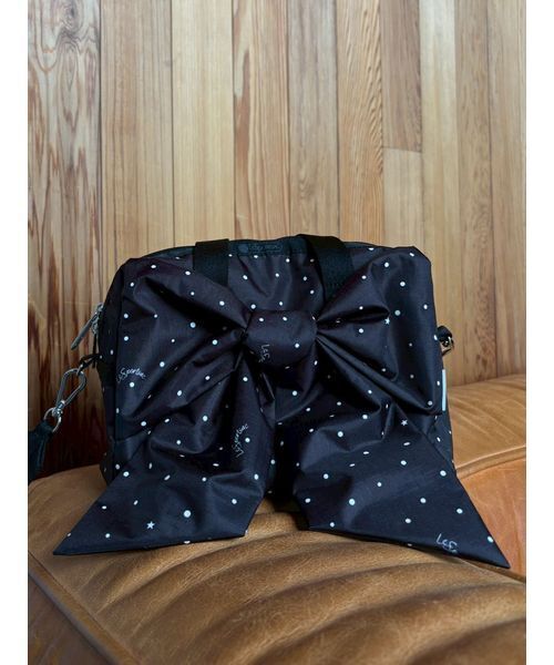 LeSportsac(レスポートサック)の「【SNIDEL×LeSportsac】LG BOW SM SATCHEL(ショルダーバッグ・レディース・ホワイト/ドット/ブラック・F)」の12枚目の写真