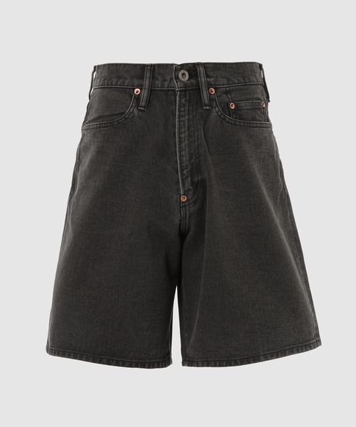 SUGARHILL(シュガーヒル)の「MODERN DENIM BUGGY SHORT CUT(デニムパンツ・メンズ・ブラック系その他・30)」の1枚目の写真