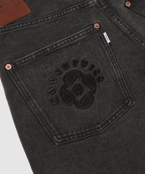 SUGARHILL(シュガーヒル)の「MODERN DENIM BUGGY SHORT CUT(デニムパンツ・メンズ・ブラック系その他・30)」の7枚目の写真