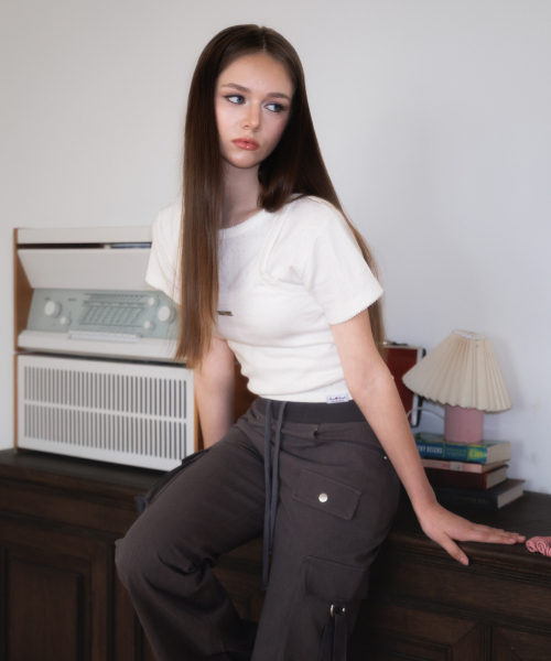 ROSEFRANTZ（ロゼフランツ）の「Soft Punching Lace T-shirt [Ivory]（Tシャツ/カットソー・レディース・アイボリー・OS）」の19枚目の写真
