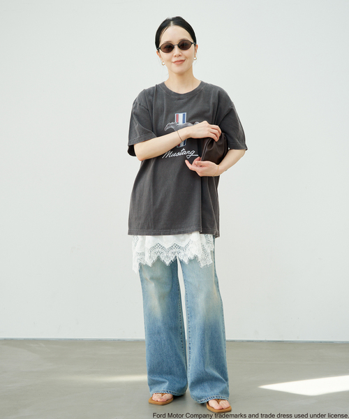 plage(プラージュ)の「FORD MUSTANG TEE(Tシャツ/カットソー・レディース・ブラック・FREE)」の2枚目の写真