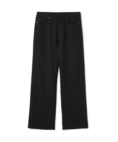 EDITION(エディション)の「リネンパンツ(その他パンツ・メンズ・ブラック/ダークブラウン・S/M/L)」の2枚目の写真