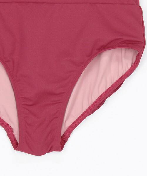 FREAK'S STORE(フリークスストア)の「Aya kawasaki for FREAK'S STORE/アヤカワサキ 【Beach & Festival】別注 4点セット 2WAY カシュクール配色セットアップ<巾着バッグ・シュシュ付き>(水着・レディース・ピンク/イエロー・MEDIUM/SMALL)」の15枚目の写真