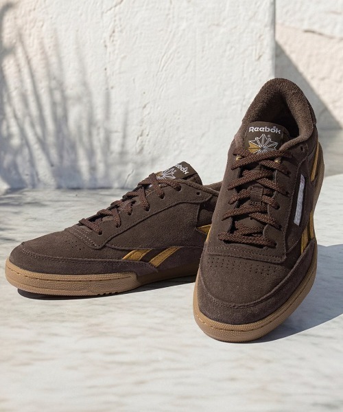 Reebok(リーボック)の「クラブシー リベンジ ヴィンテージ / CLUB C REVENGE VINTAGE(スニーカー・メンズ・ブラウン/グリーン・22.5cm/23.0cm/23.5cm/24.5cm/24.0cm/25.0cm/25.5cm/26.0cm/26.5cm/27.0cm/27.5cm/28.0cm/28.5cm/29.0cm/30.0cm/31cm)」の15枚目の写真