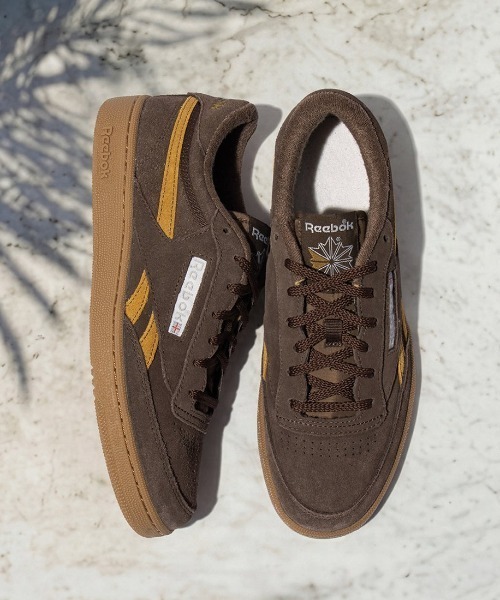 Reebok(リーボック)の「クラブシー リベンジ ヴィンテージ / CLUB C REVENGE VINTAGE(スニーカー・メンズ・ブラウン/グリーン・22.5cm/23.0cm/23.5cm/24.5cm/24.0cm/25.0cm/25.5cm/26.0cm/26.5cm/27.0cm/27.5cm/28.0cm/28.5cm/29.0cm/30.0cm/31cm)」の16枚目の写真