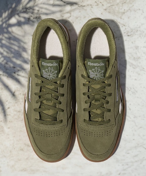 Reebok(リーボック)の「クラブシー リベンジ ヴィンテージ / CLUB C REVENGE VINTAGE(スニーカー・メンズ・ブラウン/グリーン・22.5cm/23.0cm/23.5cm/24.5cm/24.0cm/25.0cm/25.5cm/26.0cm/26.5cm/27.0cm/27.5cm/28.0cm/28.5cm/29.0cm/30.0cm/31cm)」の12枚目の写真