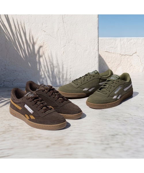 Reebok(リーボック)の「クラブシー リベンジ ヴィンテージ / CLUB C REVENGE VINTAGE(スニーカー・メンズ・ブラウン/グリーン・22.5cm/23.0cm/23.5cm/24.5cm/24.0cm/25.0cm/25.5cm/26.0cm/26.5cm/27.0cm/27.5cm/28.0cm/28.5cm/29.0cm/30.0cm/31cm)」の17枚目の写真