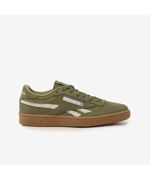 Reebok(リーボック)の「クラブシー リベンジ ヴィンテージ / CLUB C REVENGE VINTAGE(スニーカー・メンズ・ブラウン/グリーン・22.5cm/23.0cm/23.5cm/24.5cm/24.0cm/25.0cm/25.5cm/26.0cm/26.5cm/27.0cm/27.5cm/28.0cm/28.5cm/29.0cm/30.0cm/31cm)」の19枚目の写真