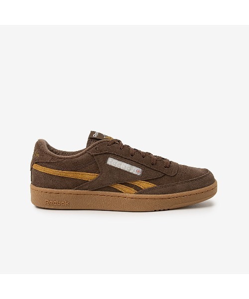 Reebok(リーボック)の「クラブシー リベンジ ヴィンテージ / CLUB C REVENGE VINTAGE(スニーカー・メンズ・ブラウン/グリーン・22.5cm/23.0cm/23.5cm/24.5cm/24.0cm/25.0cm/25.5cm/26.0cm/26.5cm/27.0cm/27.5cm/28.0cm/28.5cm/29.0cm/30.0cm/31cm)」の4枚目の写真