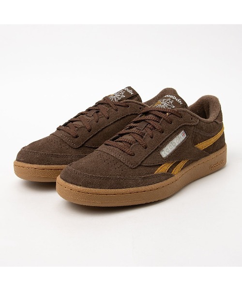 Reebok(リーボック)の「クラブシー リベンジ ヴィンテージ / CLUB C REVENGE VINTAGE(スニーカー・メンズ・ブラウン/グリーン・22.5cm/23.0cm/23.5cm/24.5cm/24.0cm/25.0cm/25.5cm/26.0cm/26.5cm/27.0cm/27.5cm/28.0cm/28.5cm/29.0cm/30.0cm/31cm)」の5枚目の写真