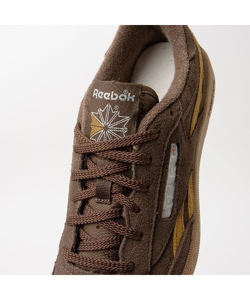 Reebok(リーボック)の「クラブシー リベンジ ヴィンテージ / CLUB C REVENGE VINTAGE(スニーカー・メンズ・ブラウン/グリーン・22.5cm/23.0cm/23.5cm/24.5cm/24.0cm/25.0cm/25.5cm/26.0cm/26.5cm/27.0cm/27.5cm/28.0cm/28.5cm/29.0cm/30.0cm/31cm)」の9枚目の写真