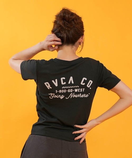 RVCA(ルーカ)の「RVCA/ルーカ 半袖 Tシャツ BG04C217(Tシャツ/カットソー・レディース・ネイビー/ブラック/ブラウン・S/M)」の6枚目の写真