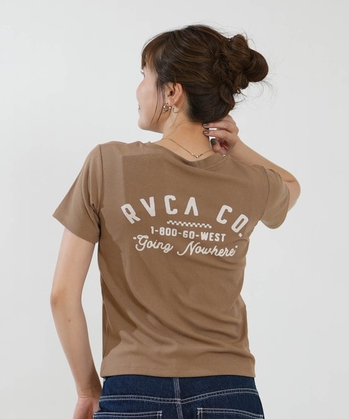 RVCA(ルーカ)の「RVCA/ルーカ 半袖 Tシャツ BG04C217(Tシャツ/カットソー・レディース・ネイビー/ブラック/ブラウン・S/M)」の12枚目の写真